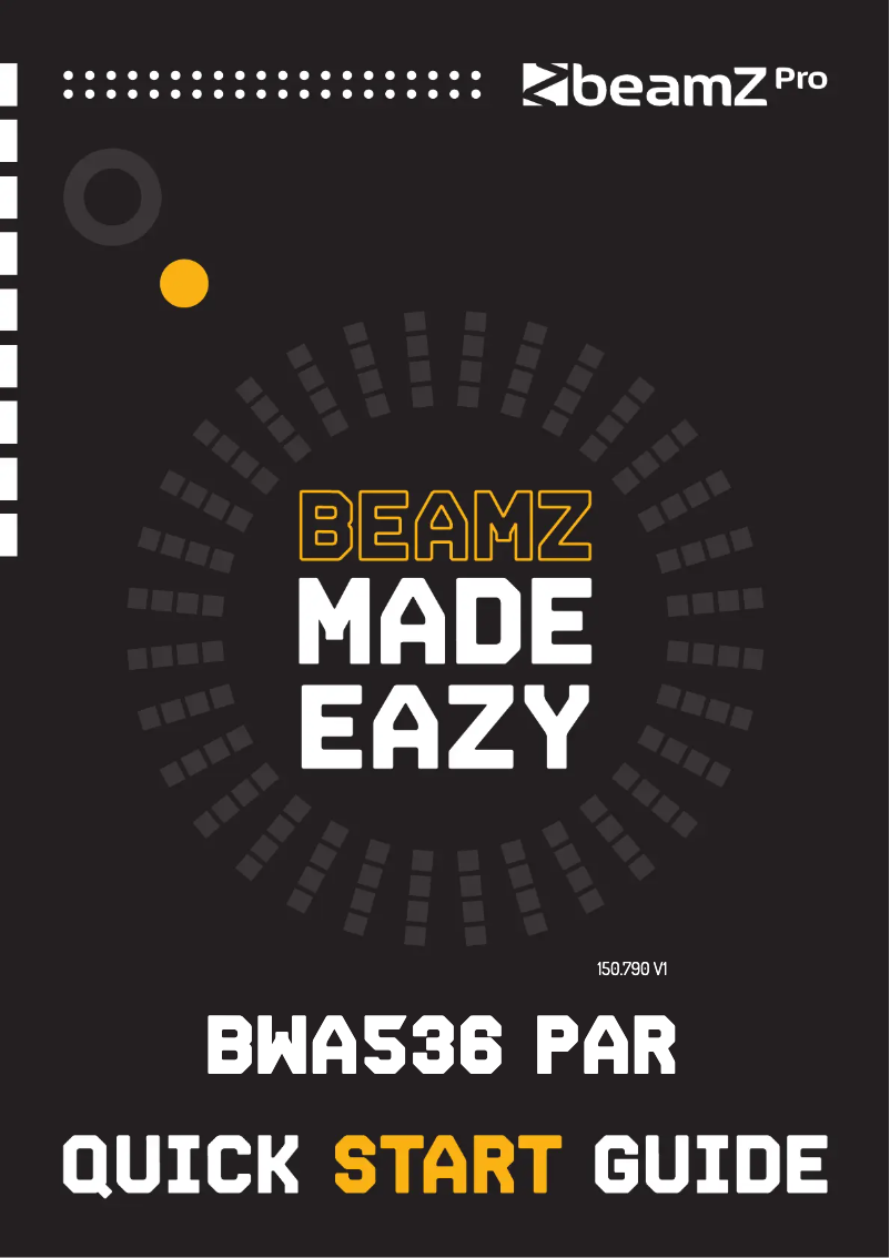 Image de la première page du manuel de l'appareil BWA536