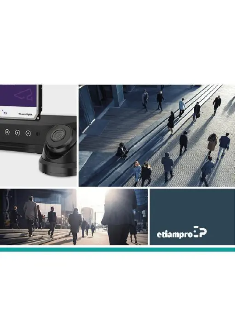 Página 1 del manual Guía de inicio rápido EtiamPro ECAMIP102B