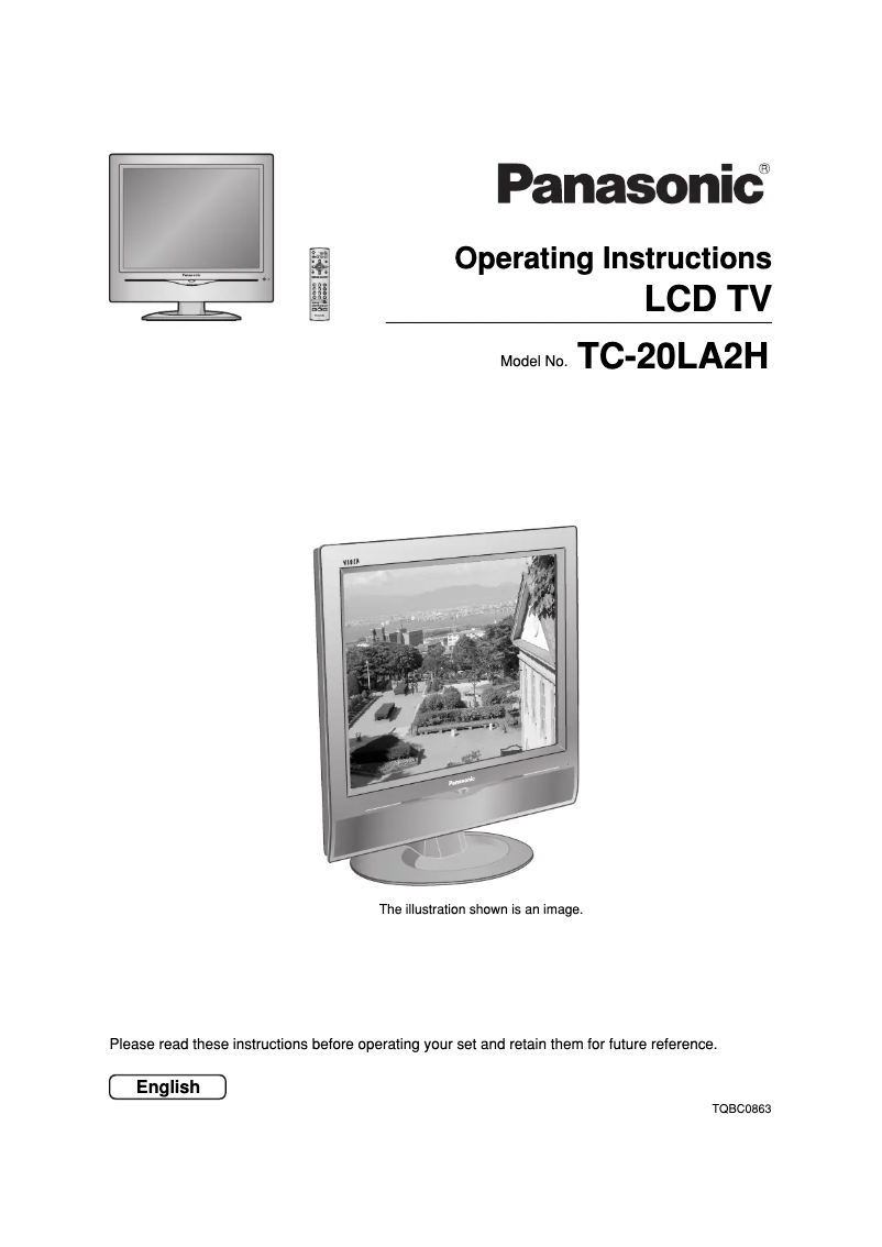 Página 1 del manual Manual de usuario Panasonic TC-20LA2H