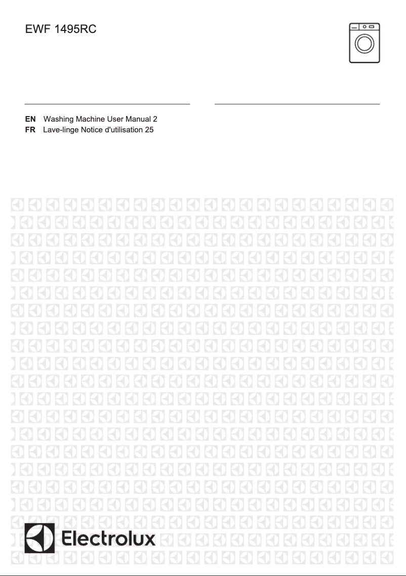 Página 1 del manual Manual de usuario Electrolux EWF1495RC