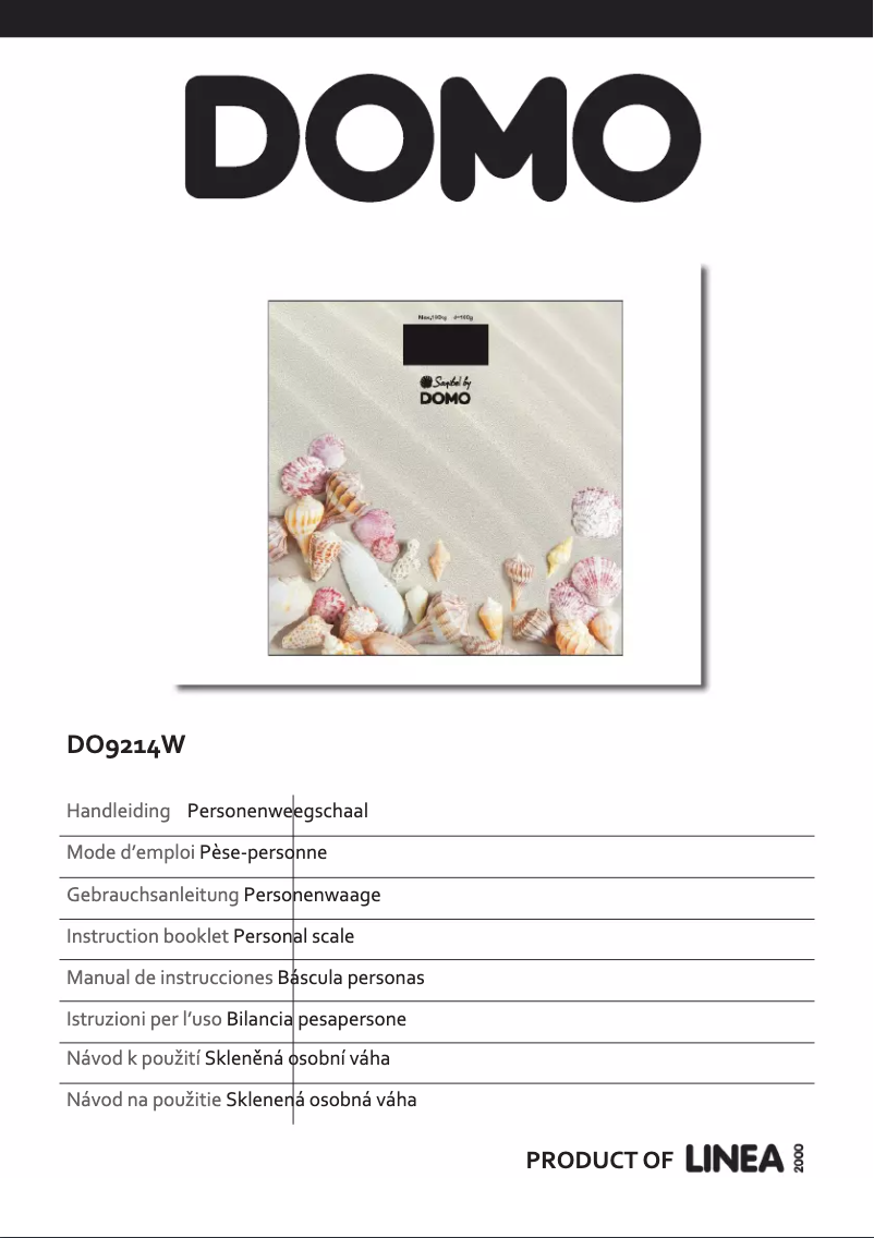 Image de la première page du manuel de l'appareil DO9214W