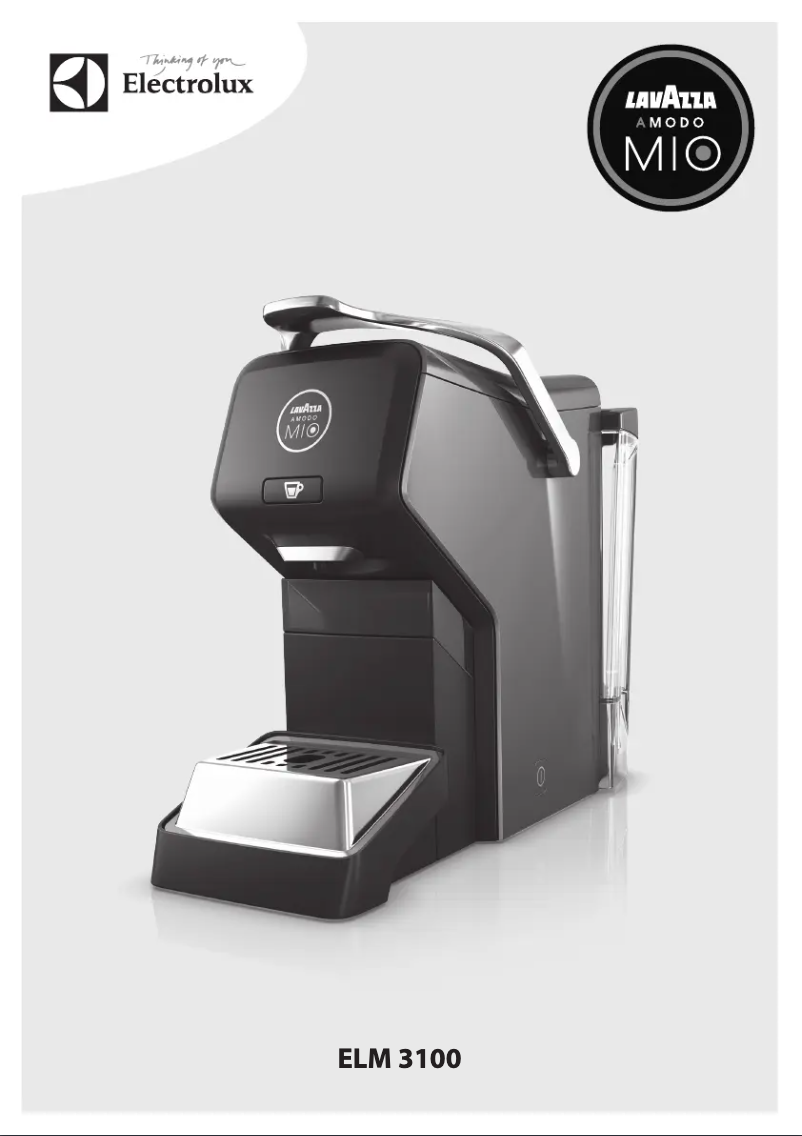 Image de la première page du manuel de l'appareil Lavazza A Modo Mio ELM 3100
