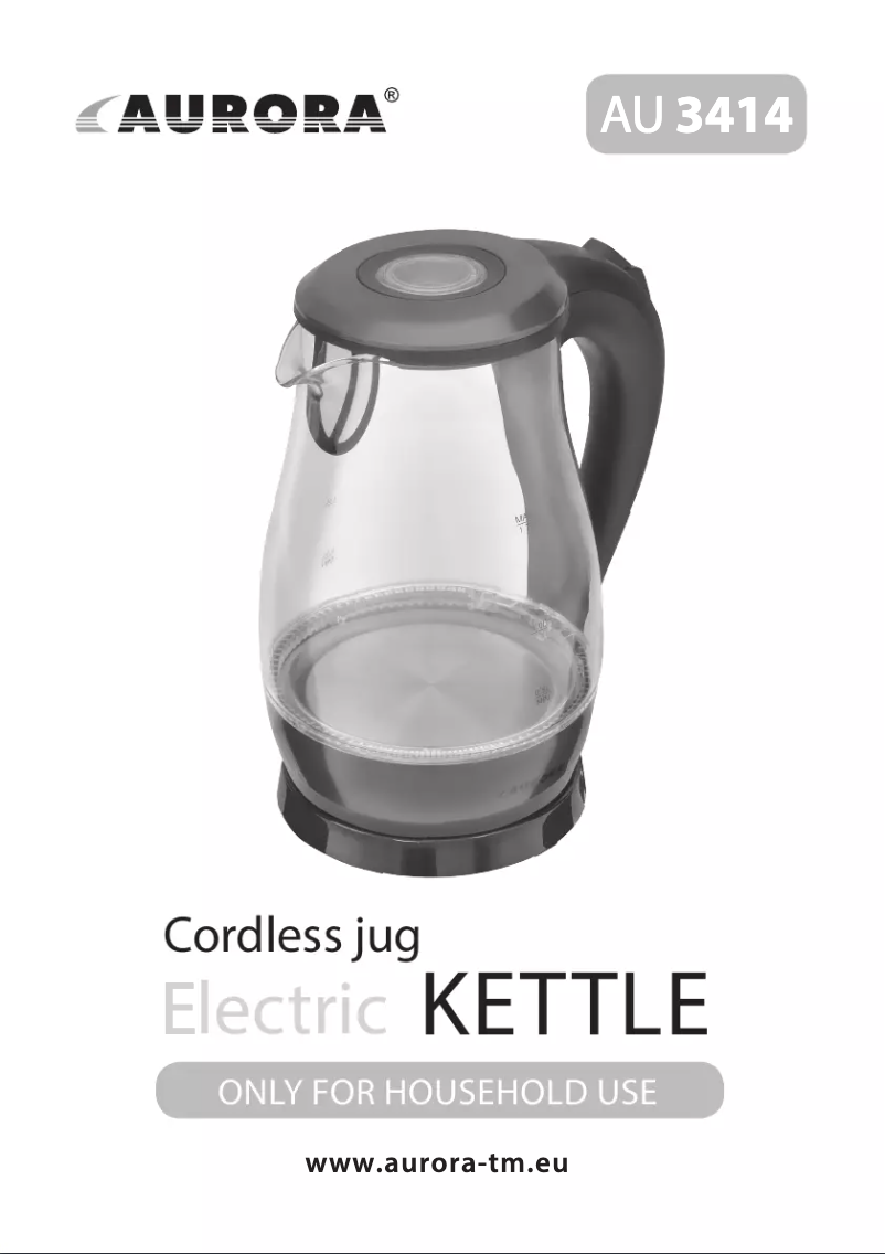 Page n°1 - Manuel utilisateur Aurora AU3414