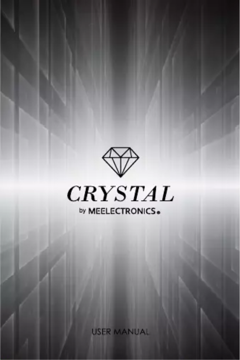 Image de la première page du manuel de l'appareil Crystal M11J