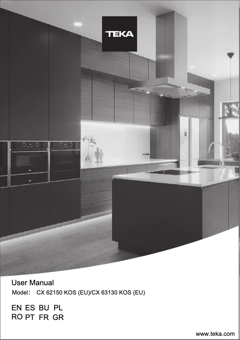 Image de la première page du manuel de l'appareil CX 63130 KOS