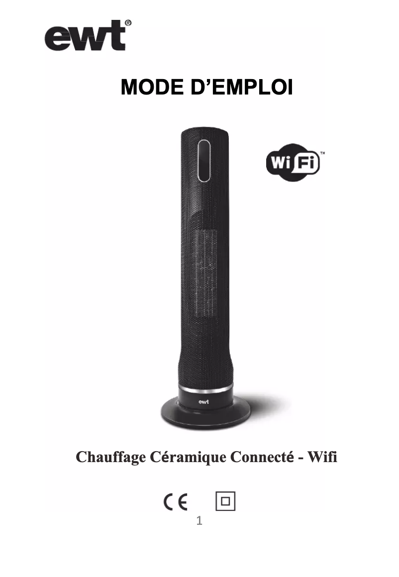 Page 1 de la notice Manuel utilisateur EWT CONNECT IT