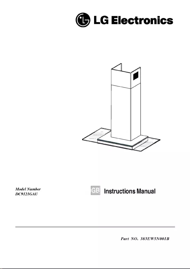 Page 1 de la notice Manuel utilisateur LG DC9121GAU