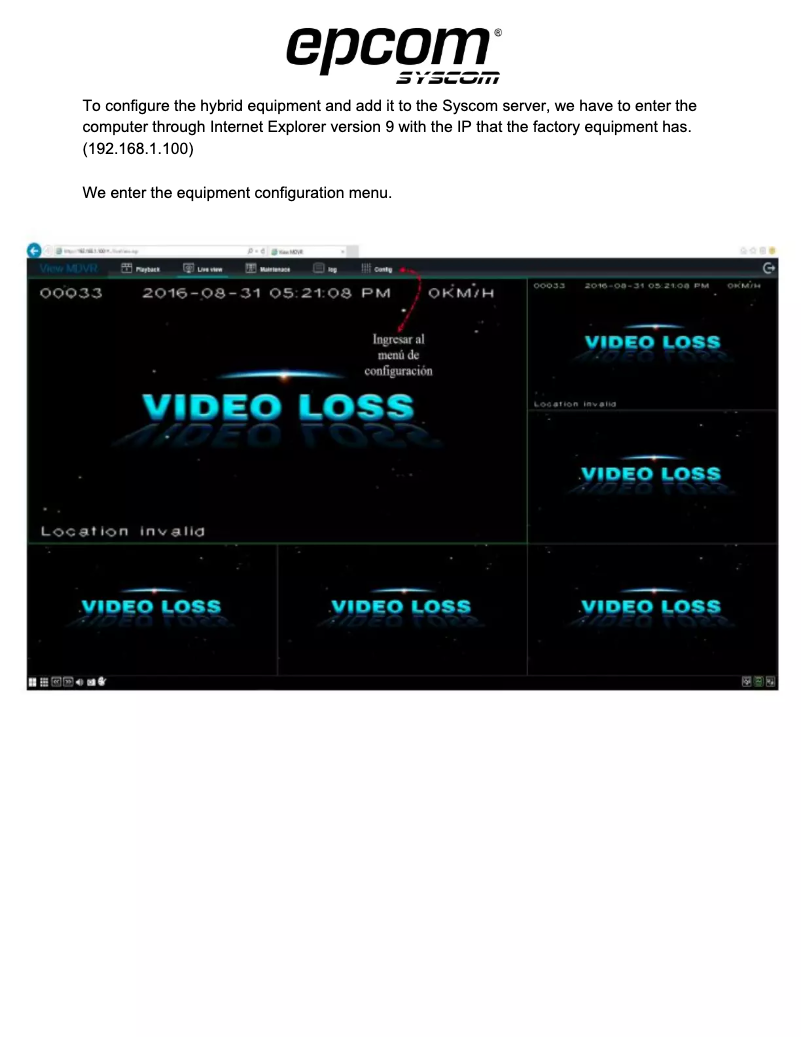 Image de la première page du manuel de l'appareil XMR400HS