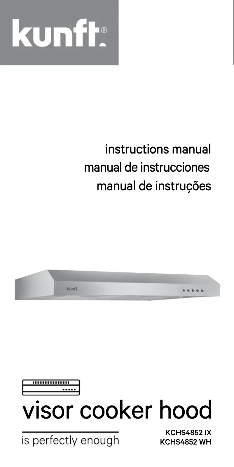 Page n°1 - Manuel utilisateur Kunft KCHS4582 IX