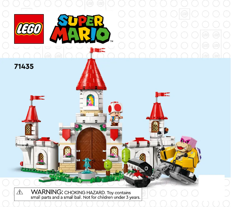 Page 1 de la notice Manuel utilisateur Lego Super Mario 71435
