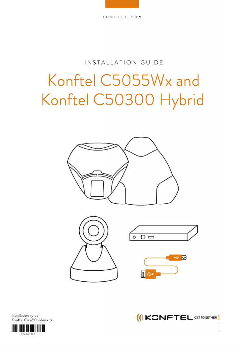 Page n°1 - Manuel utilisateur Konftel C50300IPx Hybrid