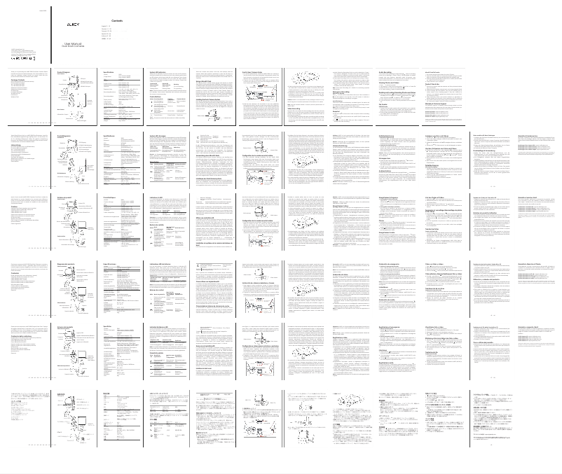 Page 1 de la notice Manuel utilisateur Aukey DRS2