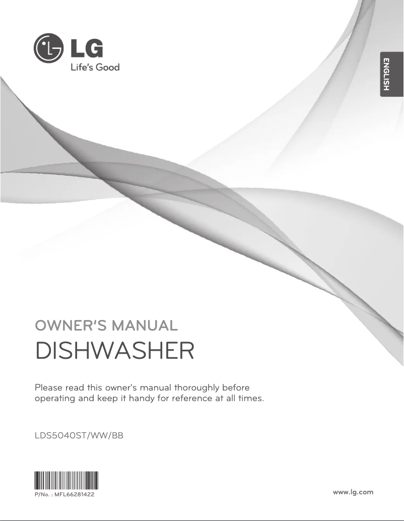 Página 1 del manual Manual de usuario LG LDS5040BB