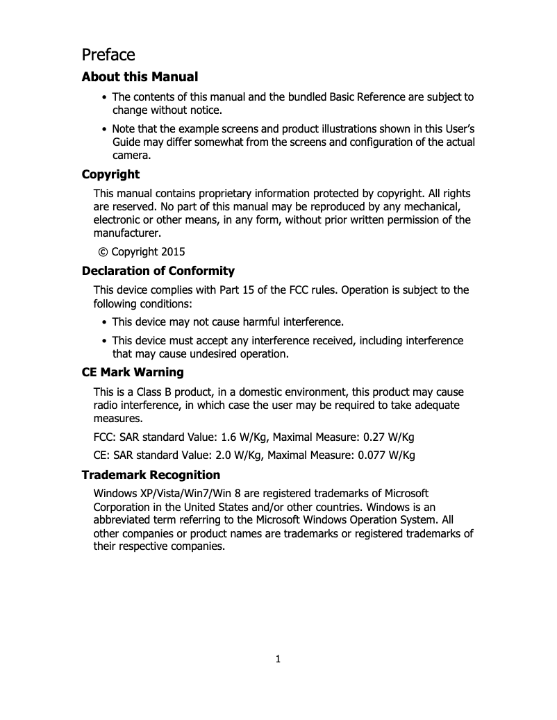 Image de la première page du manuel de l'appareil Luxmedia Z250