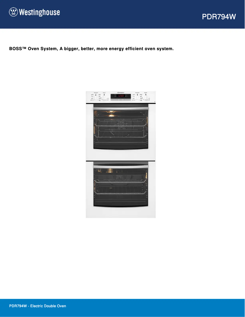 Image de la première page du manuel de l'appareil PDR794W