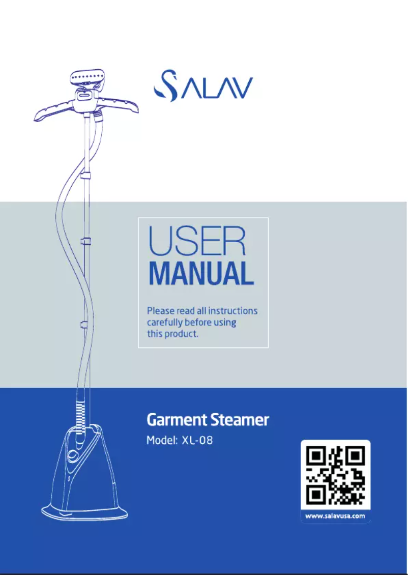 Página 1 del manual Manual de usuario SALAV XL-08