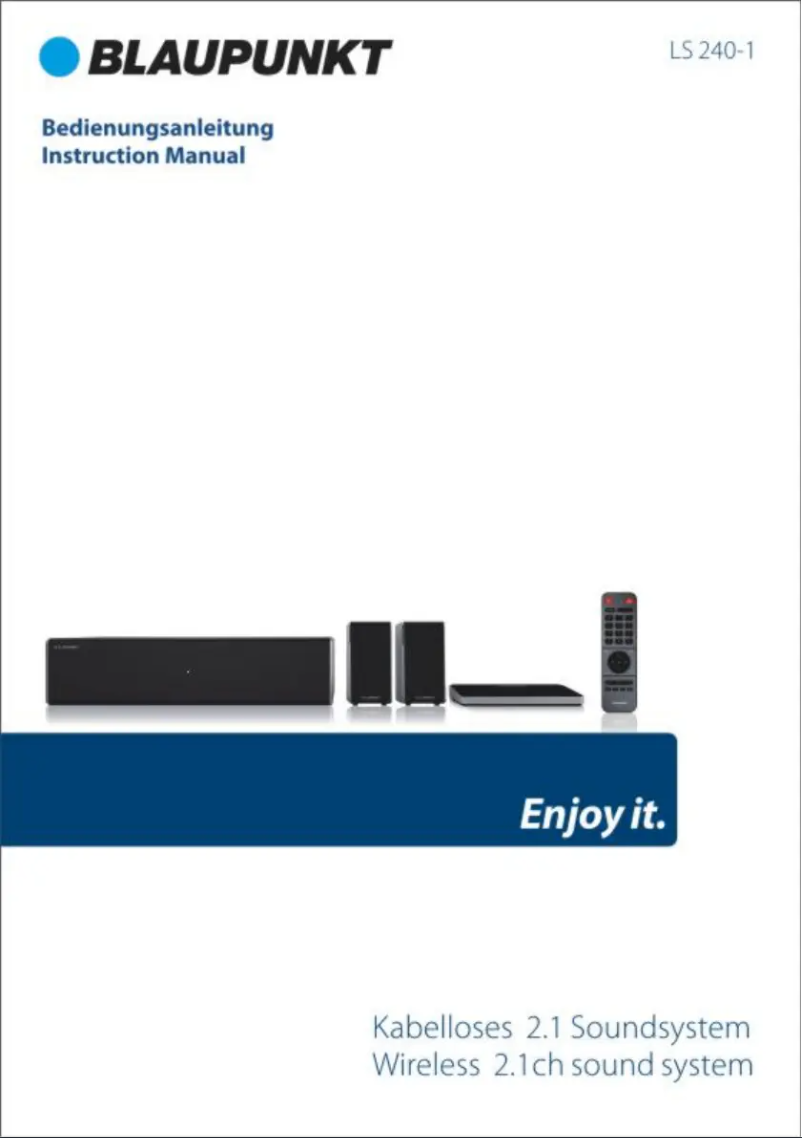 Page n°1 - Mode d'emploi Blaupunkt LS 240-1