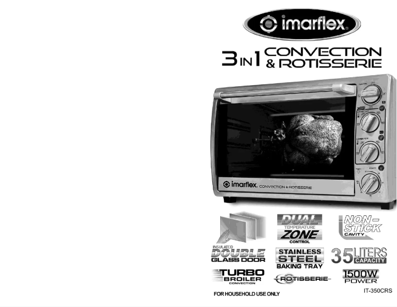 Page 1 de la notice Manuel utilisateur Imarflex IT-350CRS