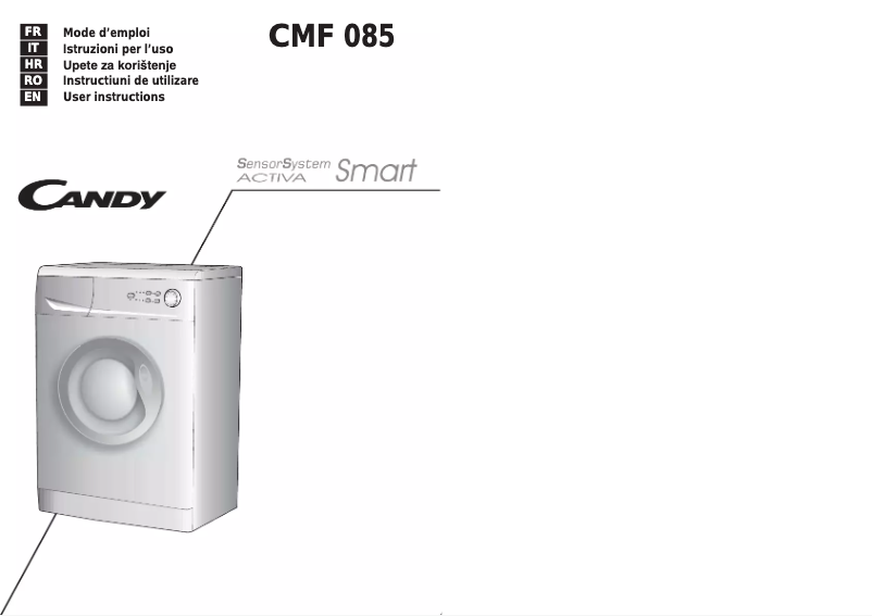 Page 1 de la notice Manuel utilisateur Candy CMF 085