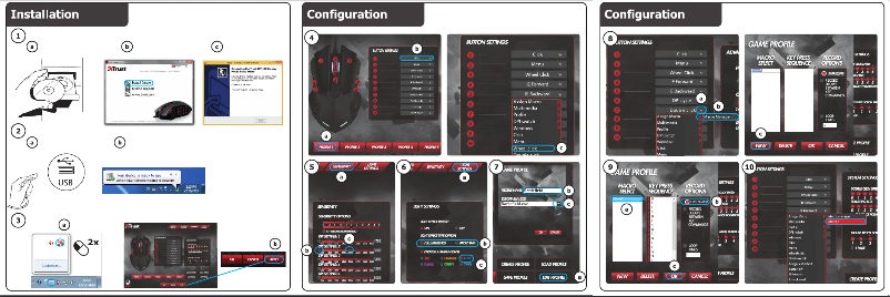 Image de la première page du manuel de l'appareil GXT 158 20324