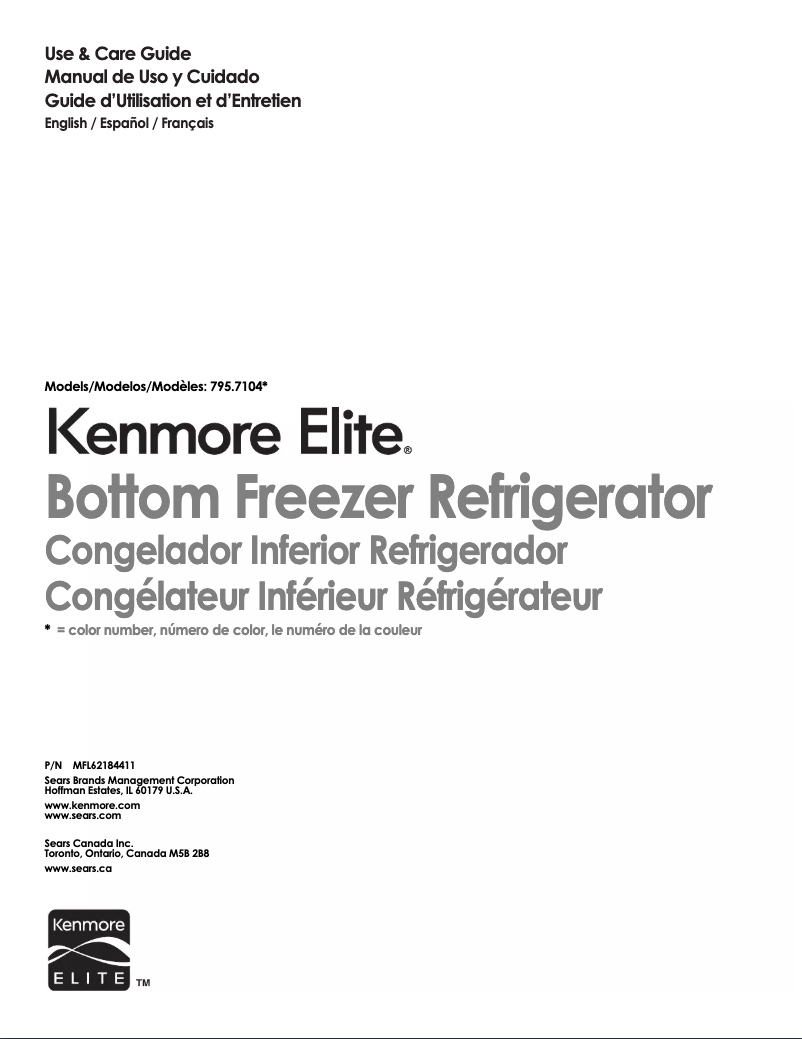 Image de la première page du manuel de l'appareil 71043