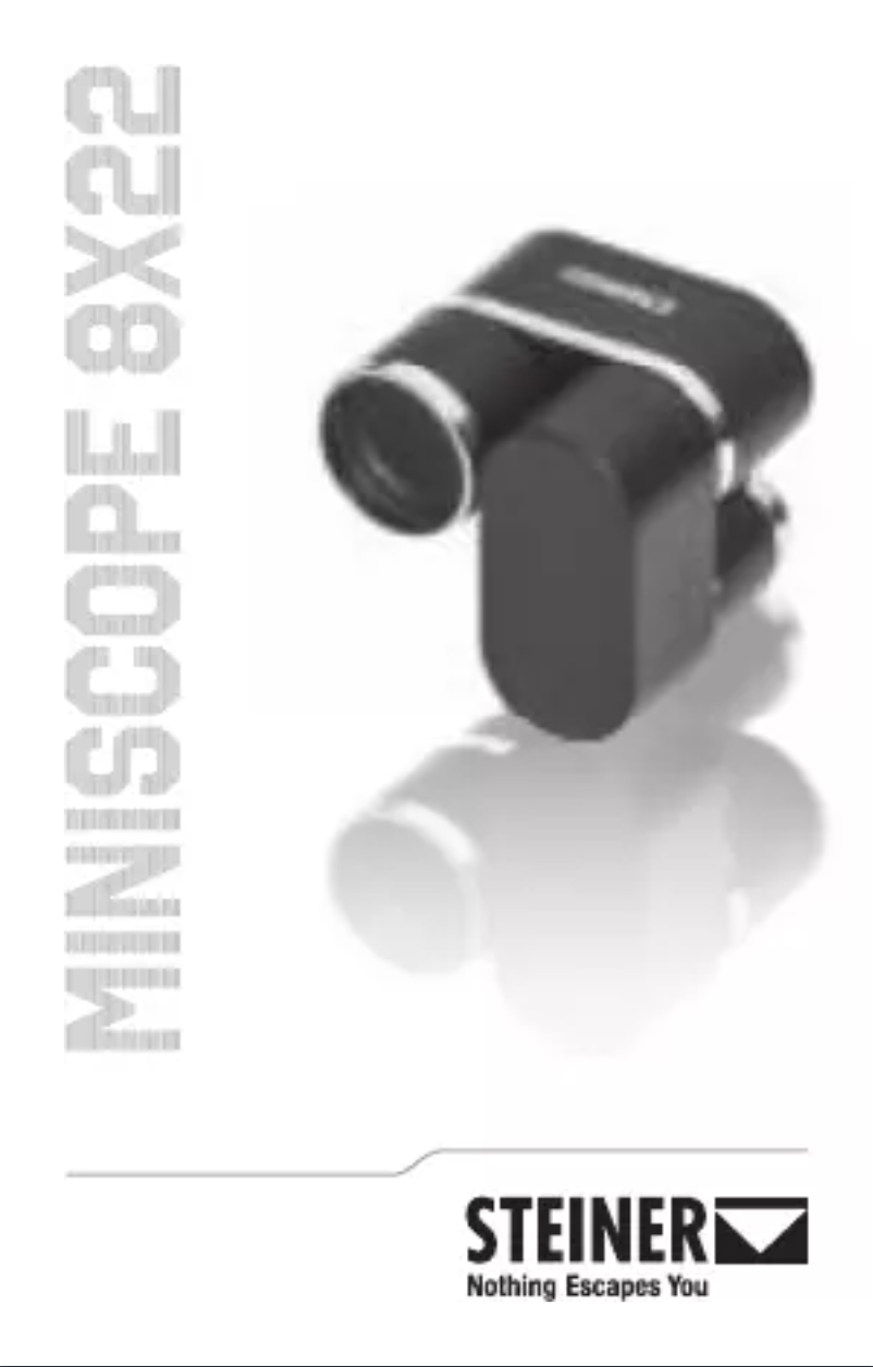 Page n°1 - Manuel utilisateur Steiner Miniscope 8x22