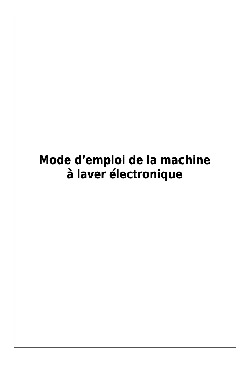 Image de la première page du manuel de l'appareil CL1406TRS