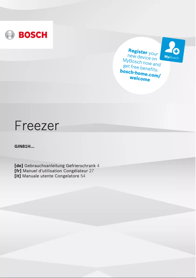 Image de la première page du manuel de l'appareil GIN81HCE0