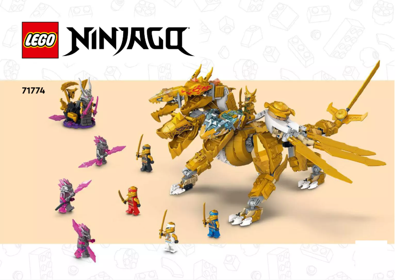 Page n°1 - Manuel utilisateur Lego Ninjago 71774