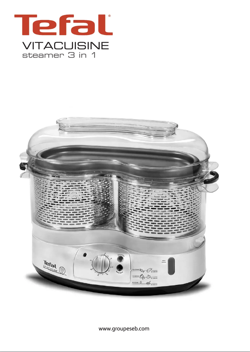 Image de la première page du manuel de l'appareil Vitacuisine VS400132