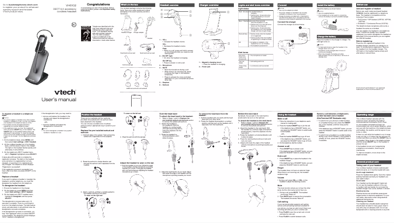 Image de la première page du manuel de l'appareil ErisTerminal VH6102