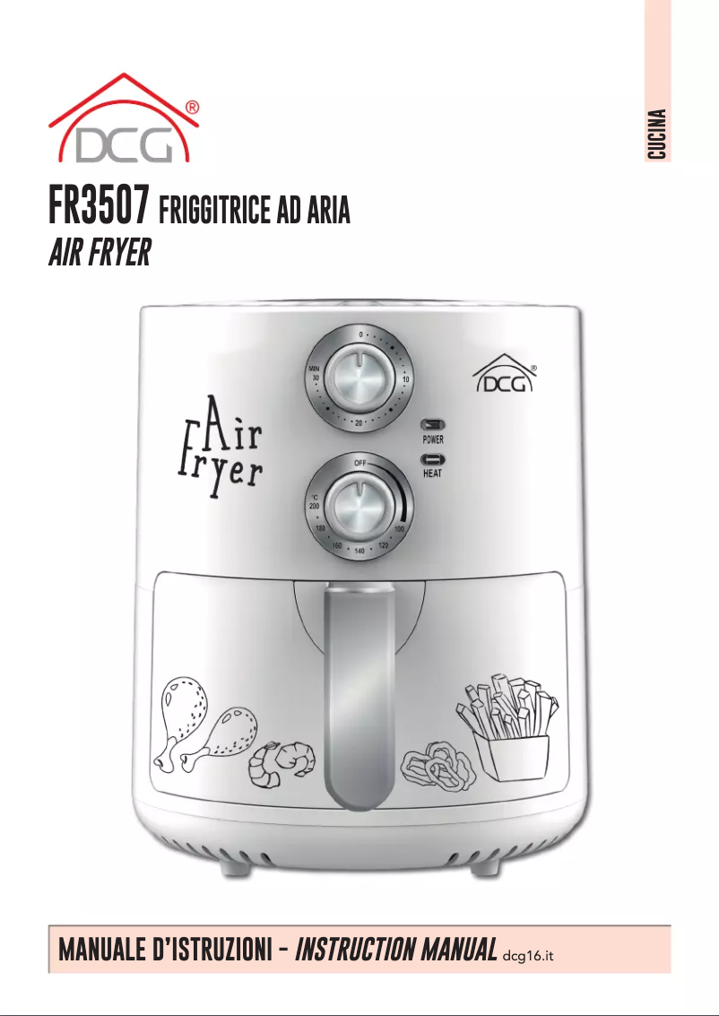 Página 1 del manual Manual de usuario DCG FR3507