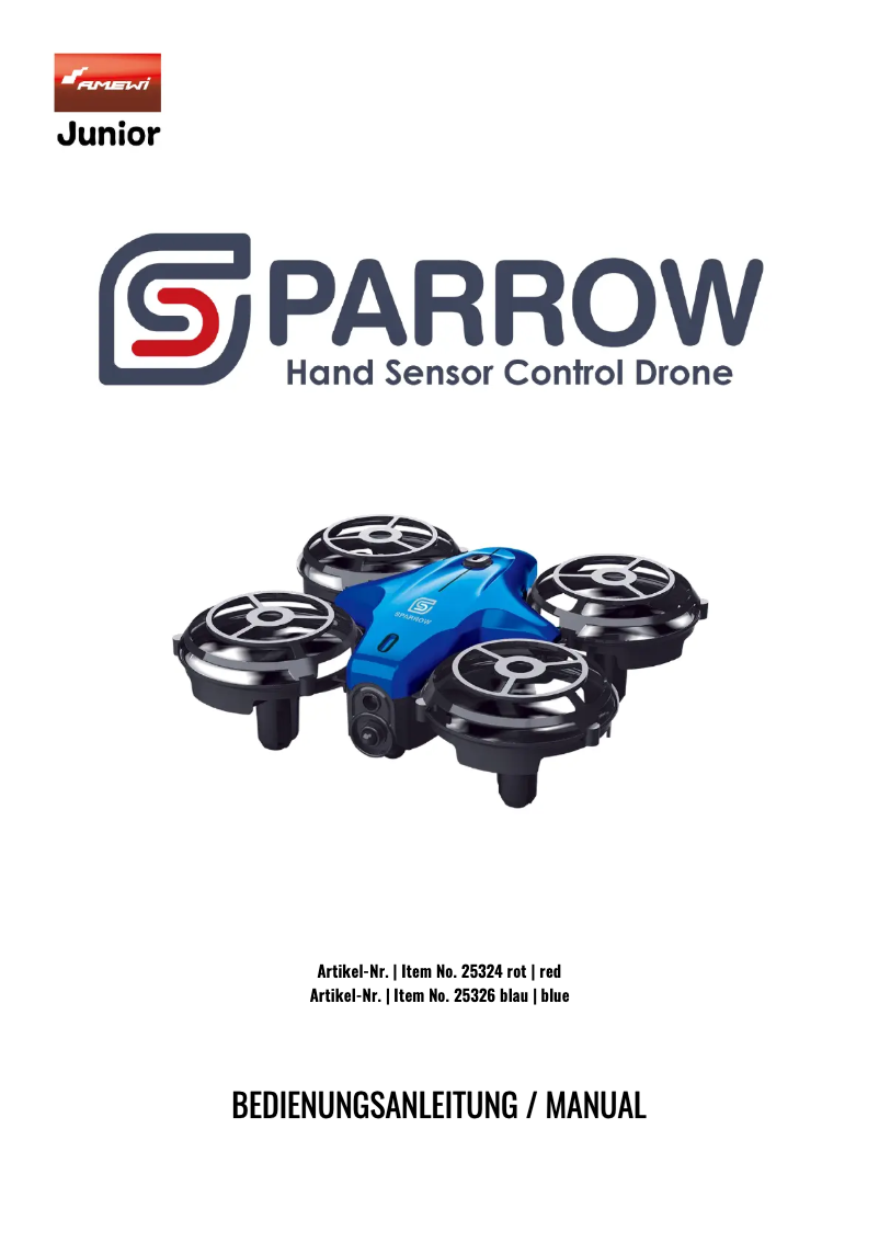 Page 1 de la notice Manuel utilisateur Amewi 25324