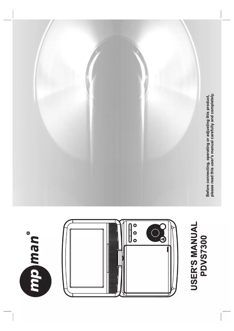 Page n°1 - Manuel utilisateur Mpman PDVS7300