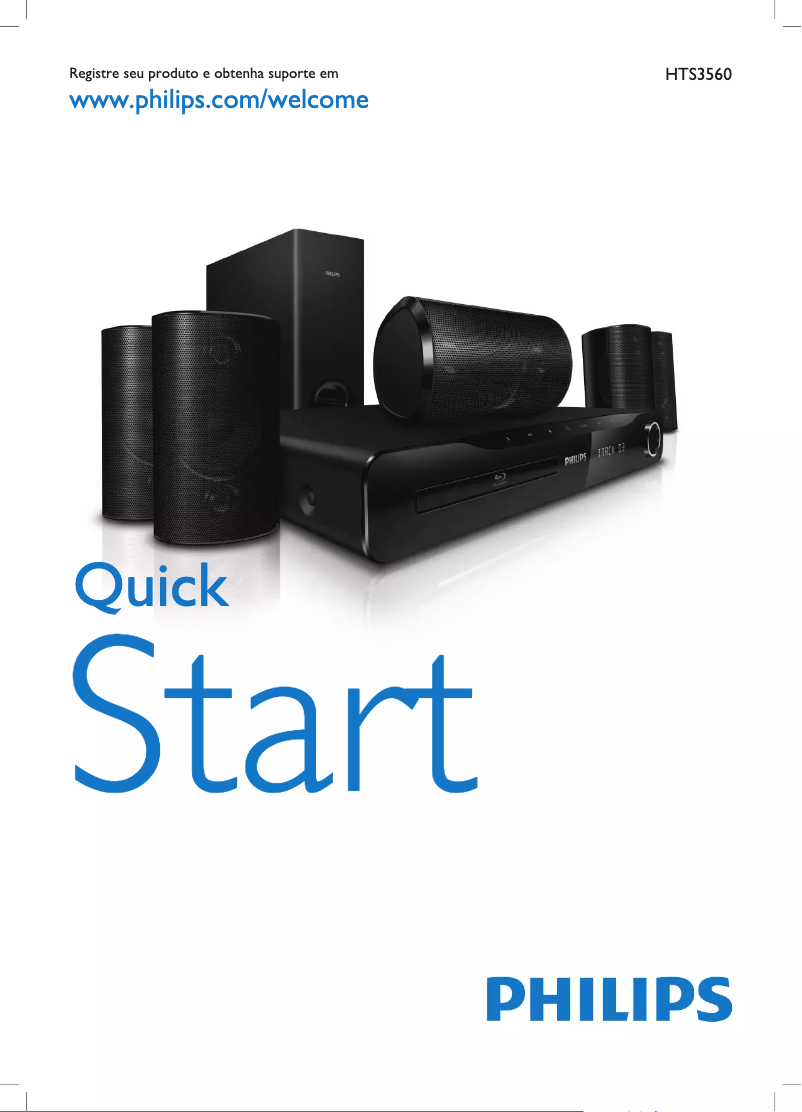 Image de la première page du manuel de l'appareil HTS3560X