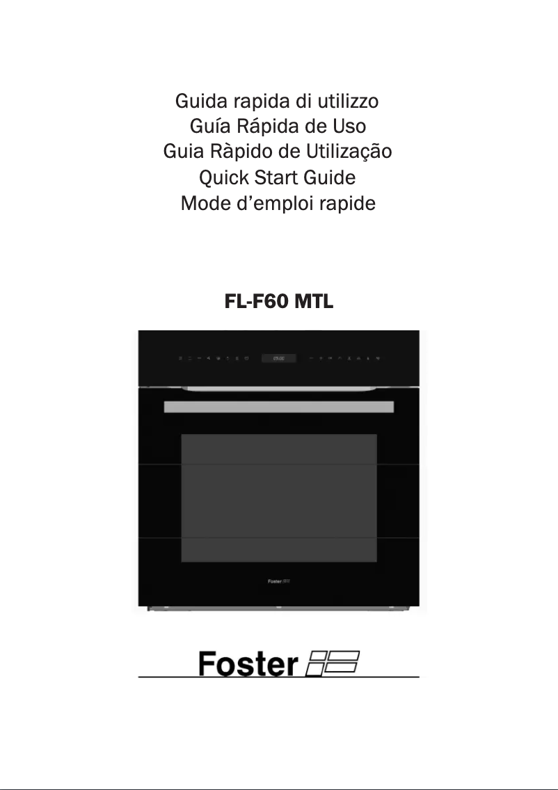 Page n°1 - Manuel utilisateur Foster FL-F60 MTL