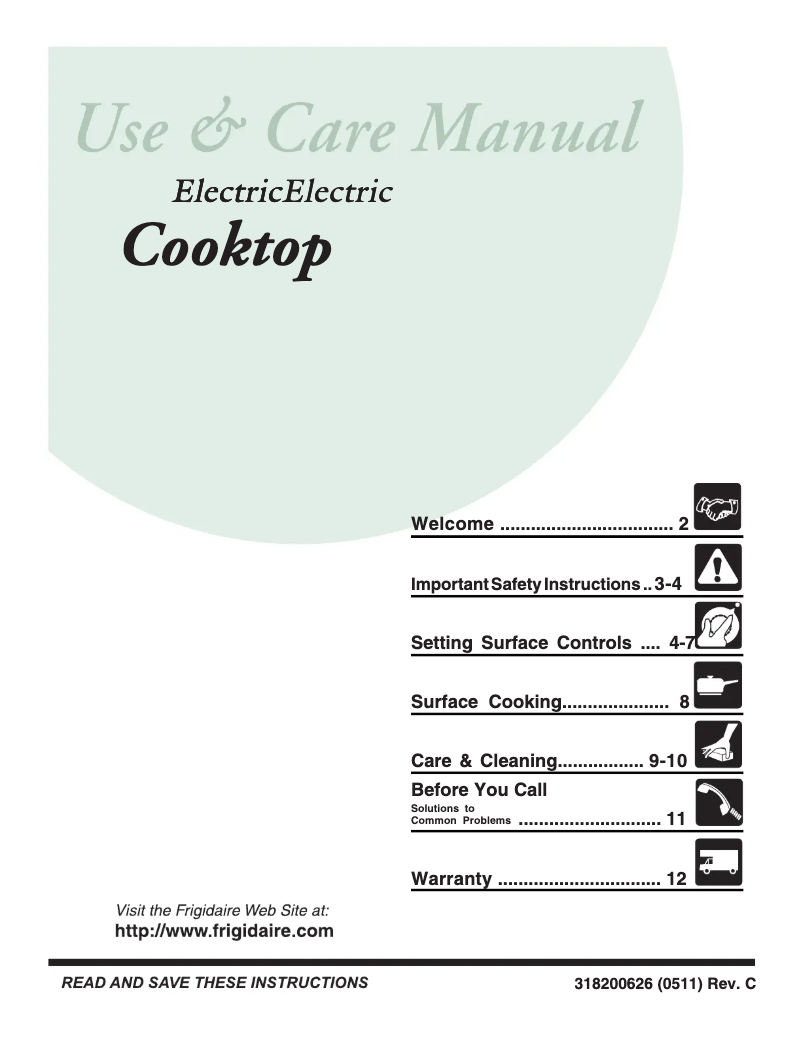 Page n°1 - Manuel utilisateur Frigidaire GLEC36S9ES