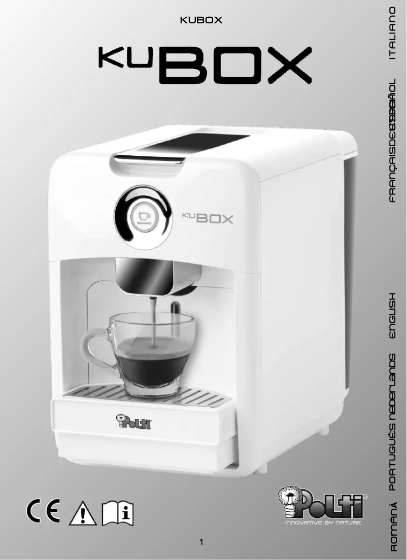 Image de la première page du manuel de l'appareil Kubox