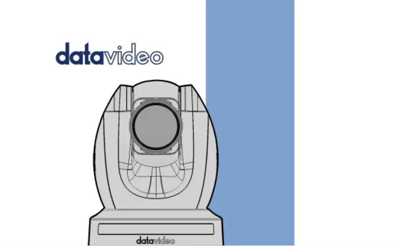 Page n°1 - Manuel utilisateur DataVideo PTC-145NDI