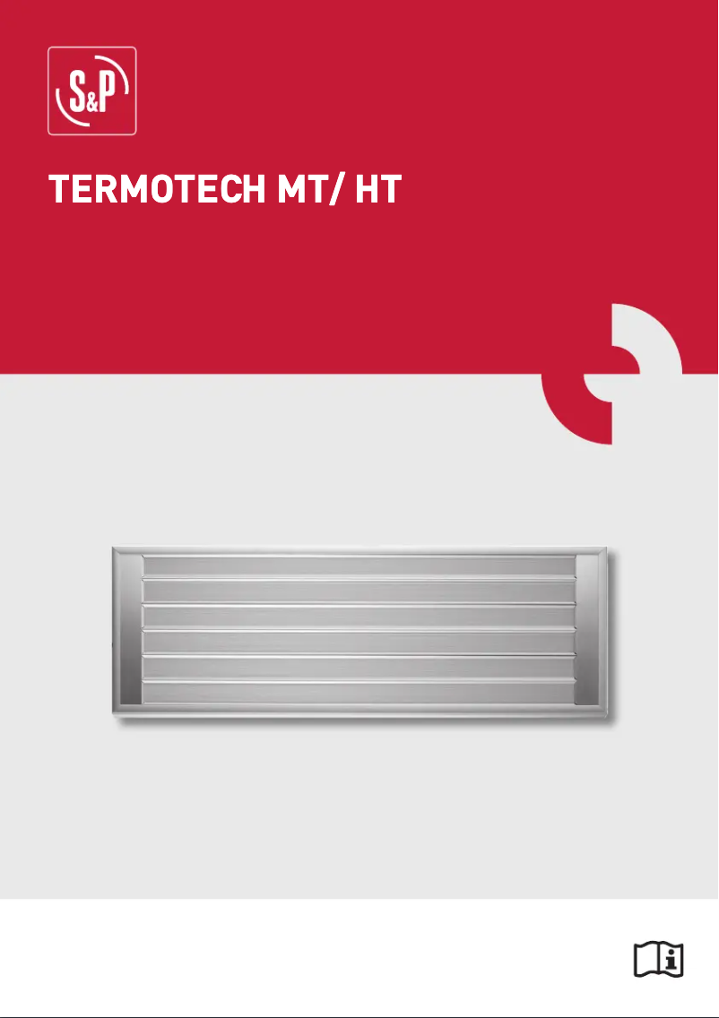 Page 1 de la notice Manuel utilisateur Soler & Palau TERMOTECH-HT