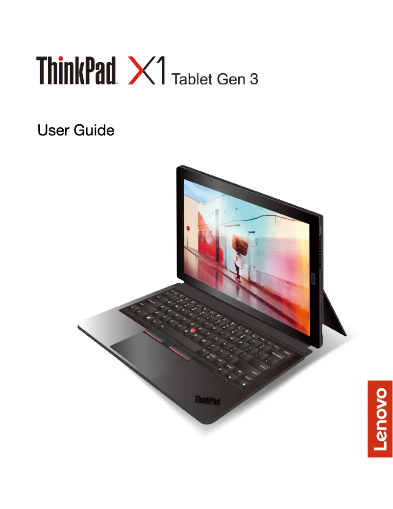 Page n°1 - Manuel utilisateur Lenovo ThinkPad X1 Gen 3