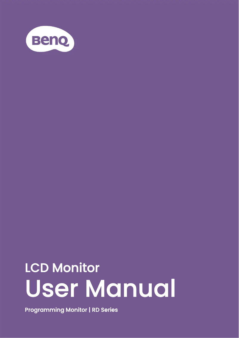 Image de la première page du manuel de l'appareil Display Pilot 2 RD280UA