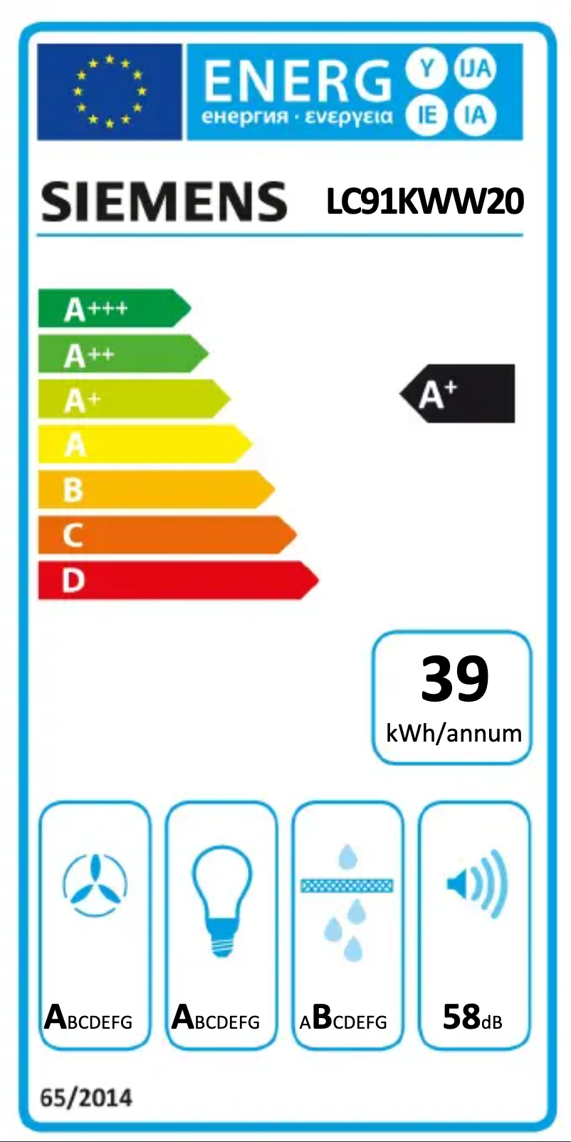 Image de la première page du manuel de l'appareil iQ500 LC91KWW20