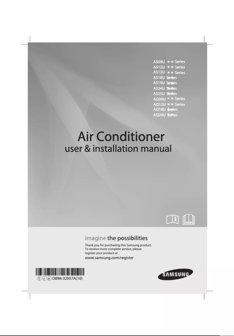 Página 1 del manual Manual de usuario Samsung AS18UUPX