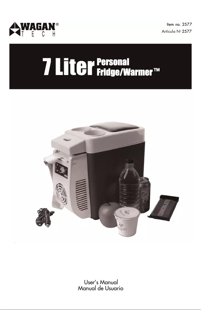 Página 1 del manual Manual de usuario WAGAN 2577