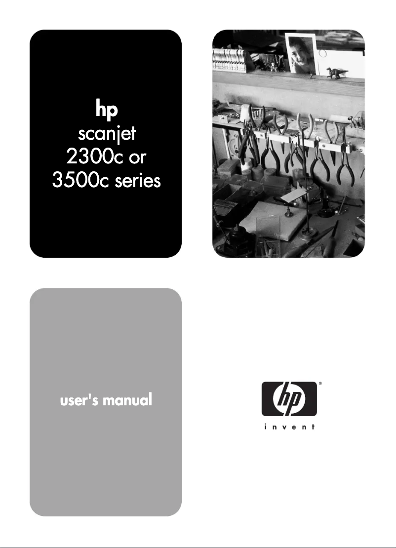 Page 1 de la notice Manuel utilisateur HP Scanjet 3500C