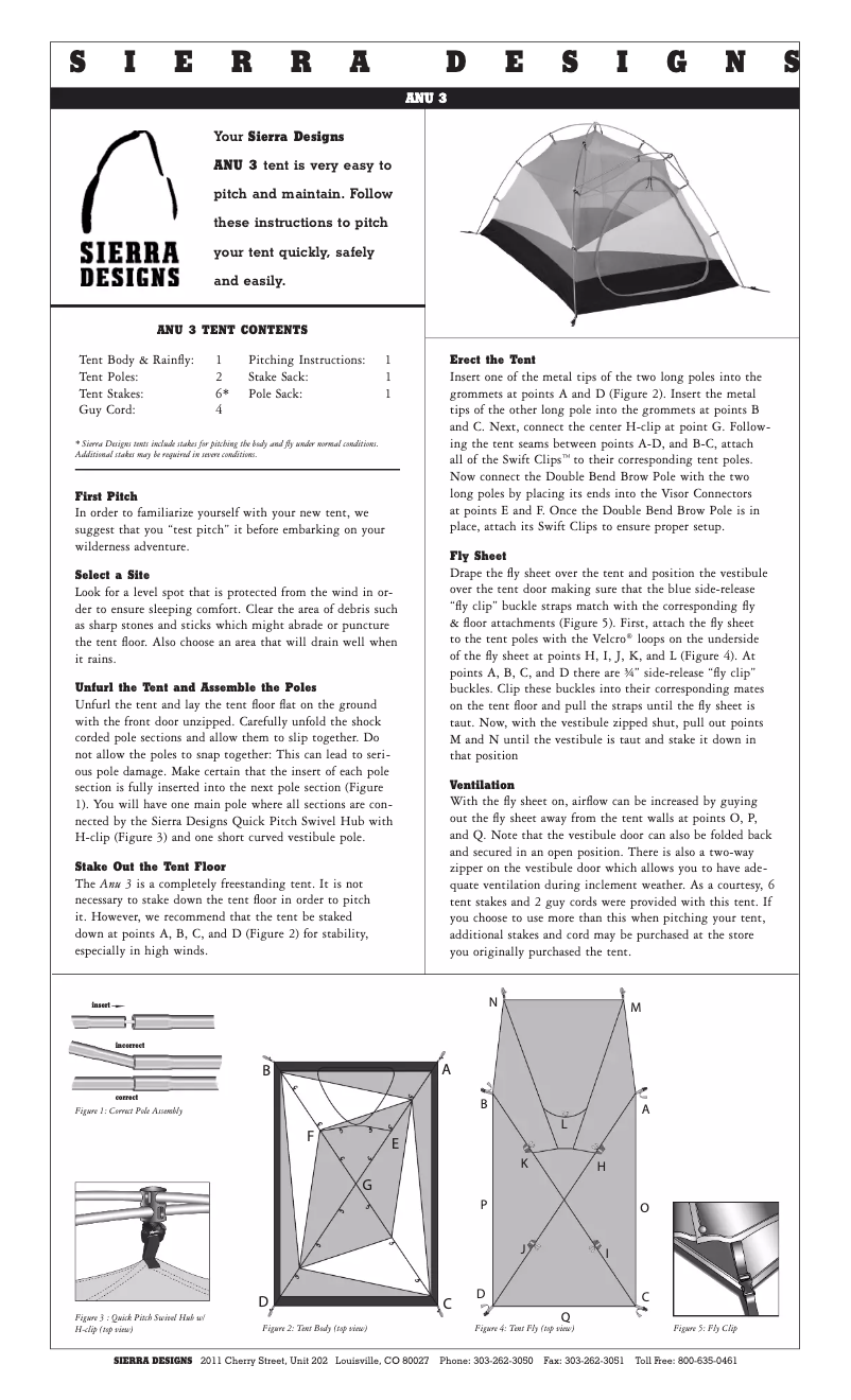 Imagen de la primera página del manual del dispositivo Anu 3