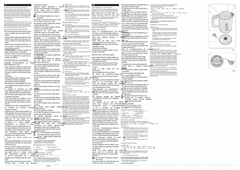 Image de la première page du manuel de l'appareil 2875