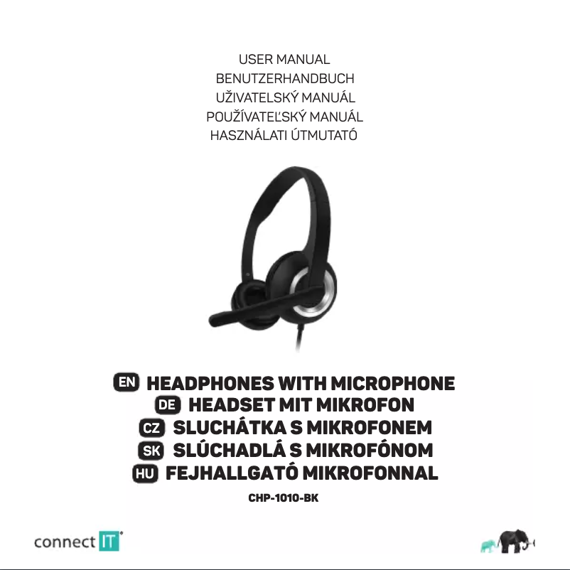 Page 1 de la notice Manuel utilisateur Connect IT CHP-1010