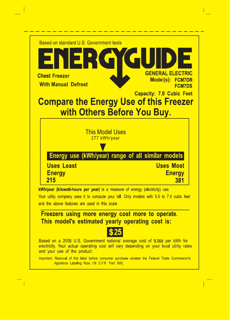 Image de la première page du manuel de l'appareil FCM7DRWH